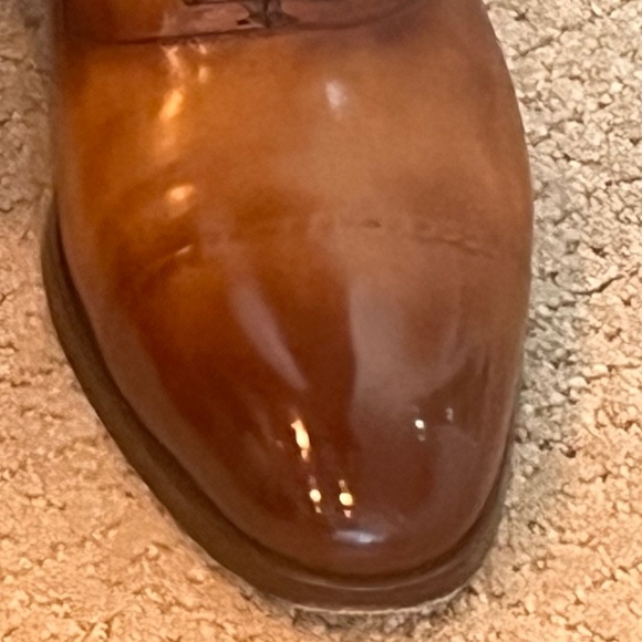 Magnanni “ Selección” oxfords with light cap-toe detailing in tan, size EU 41 main image 8